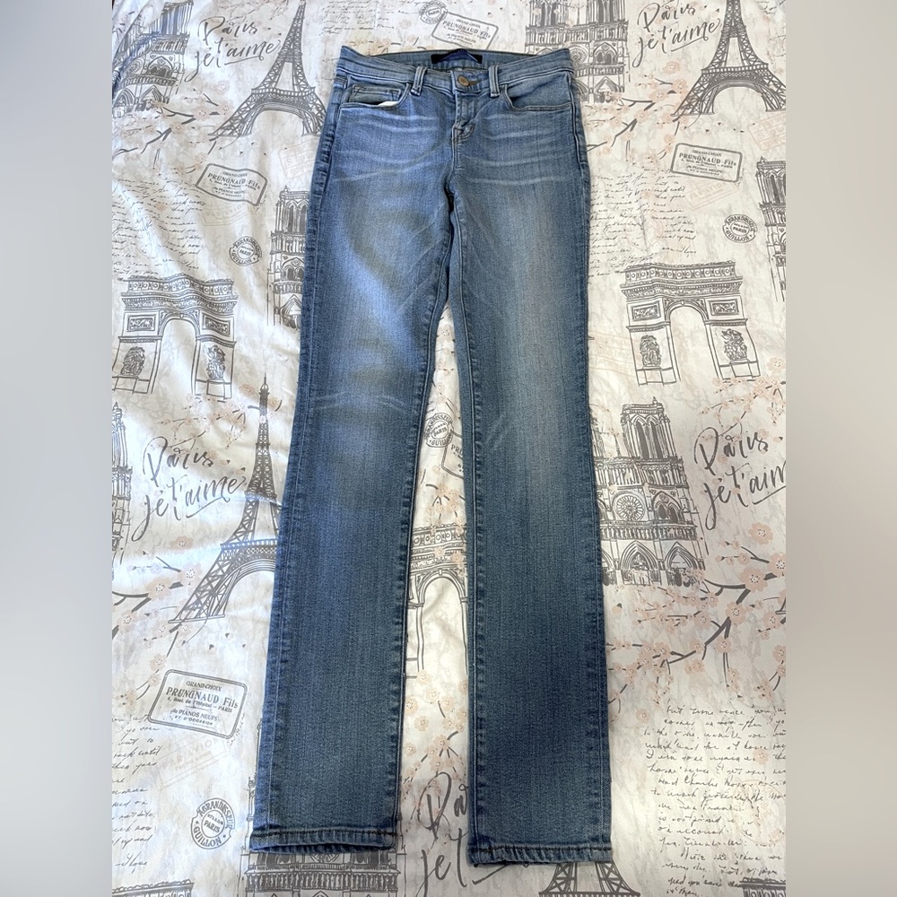 J BRAND Skinny Leg Ocean Side Jeans 23